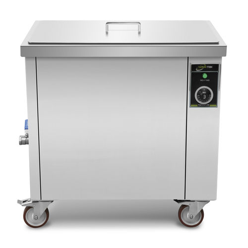 Lavatrice ad ultrasuoni per funzionamento continuo - ST-96 - Sonixtek - con timer / in acciaio inossidabile / industriale