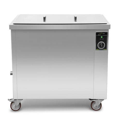 Lavatrice ad ultrasuoni per funzionamento continuo - ST-206 - Sonixtek - con timer / in acciaio inossidabile / industriale