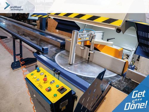 Sega per alluminio - A550 Semi-Automatic Aluminium Saw - ProfiFeed Technologies - semiautomatica