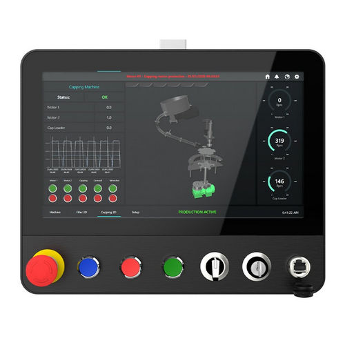 Panel PC con retroilluminazione a LED - 156 - INDATECH - con touchs creen capacitivo PCAP / con touch screen multitouch / 15,6"