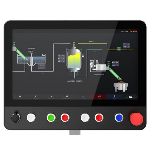 Panel PC con retroilluminazione a LED - 185 - INDATECH - con touchs creen capacitivo PCAP / con touch screen multitouch / 18,5"