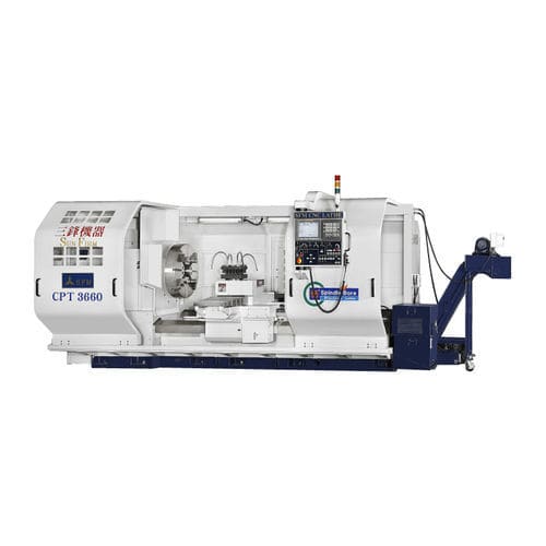 Tornio CNC - CPT series - SUN FIRM MACHINERY IND. CO., LTD. - orizzontale / 2 assi / a base piana