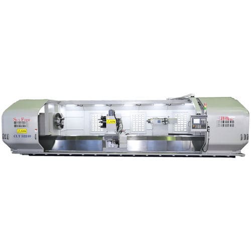 Tornio CNC - CLT series - SUN FIRM MACHINERY IND. CO., LTD. - orizzontale / 2 assi / a due mandrini