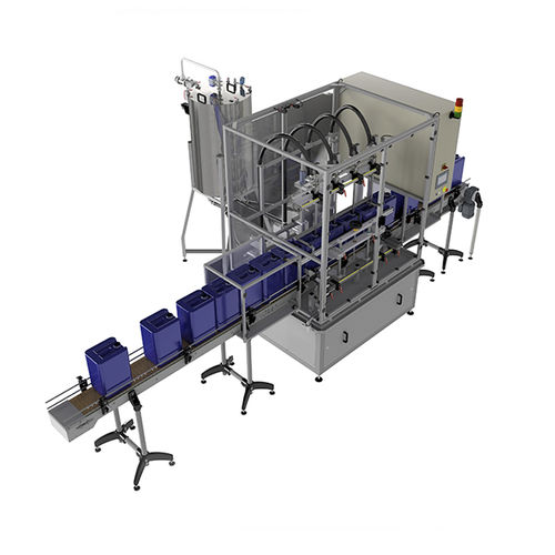Riempitrice per bottiglie - Apollo - Albertina Machinery spol. s.r.o. - per secchi / per bidone / per prodotti liquidi