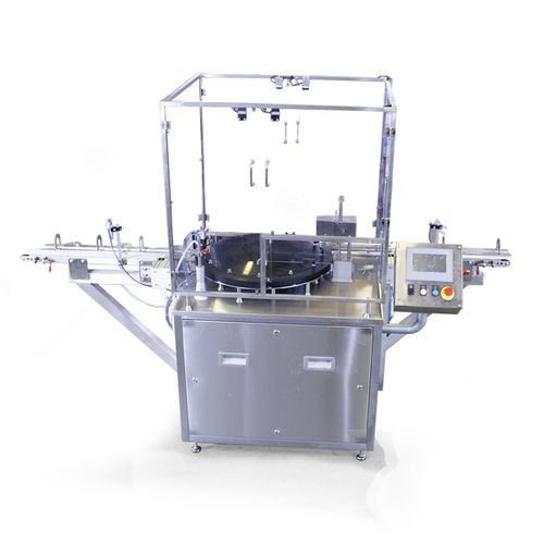 Riempitrice tappatrice monoblocco - Albertina Machinery spol. s.r.o. - semiautomatica