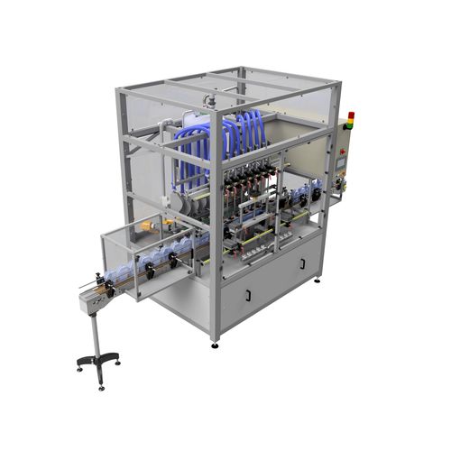 Riempitrice interamente automatica - Apollo FM - Albertina Machinery spol. s.r.o. - per bottiglie / per secchi / per bidone