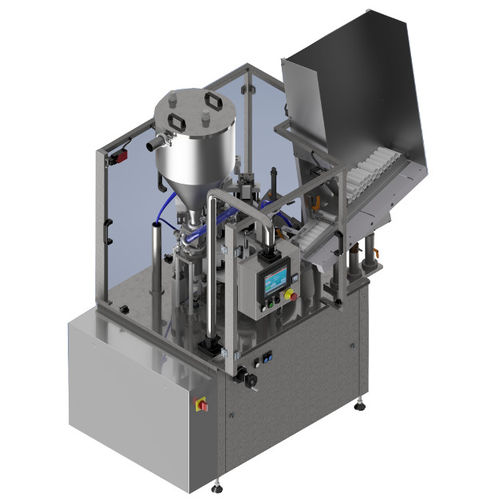Riempitrice-opercolatrice automatico - TUBELINE - Albertina Machinery spol. s.r.o. - per tubi / per prodotti farmaceutici / per prodotti alimentari