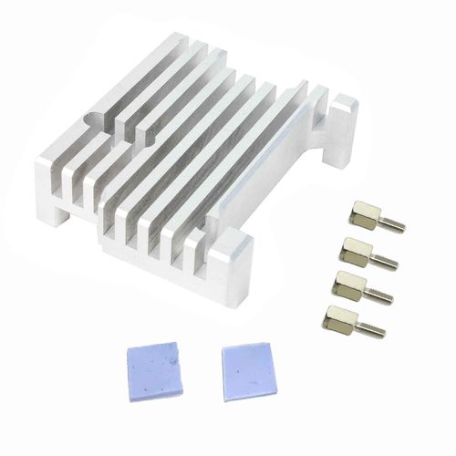 Dissipatore in alluminio - LSP-CCRPI3 - Levtech Service  Production SRL - per Raspberry Pi