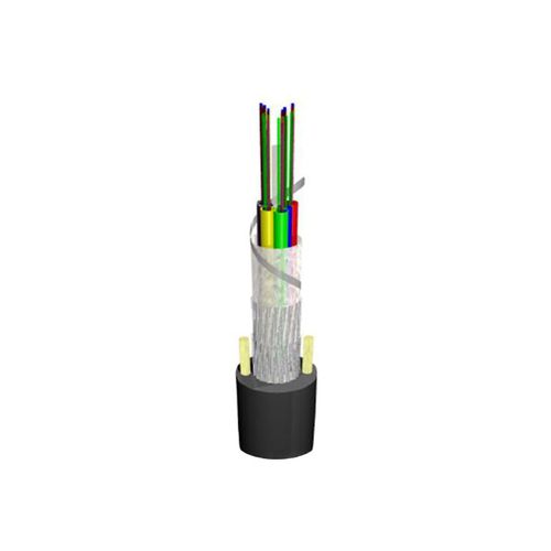 Cavo ottico di dati - CABLESCOM - resistente agli UV / armato / antiurto