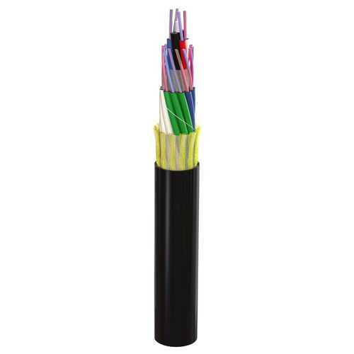 Cavo ottico di dati - EE6102N - CABLESCOM - resistente agli UV / armato / a tenuta stagna