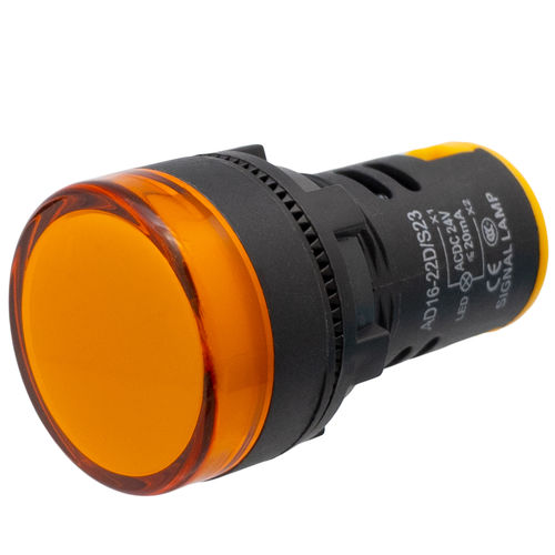 Indicatore luminoso LED - 4225-12 series - Electronic Grup, S.L - montato su pannello / IP65 / rotondo