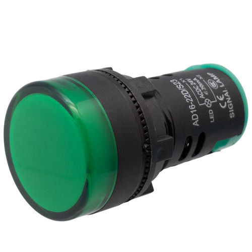 Indicatore luminoso LED - 4225-220 series - Electronic Grup, S.L - montato su pannello / IP65 / rotondo