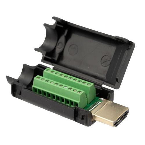 Connettore HDMI - 0850 - Electronic Grup, S.L - audio/video / rettangolare / in ABS