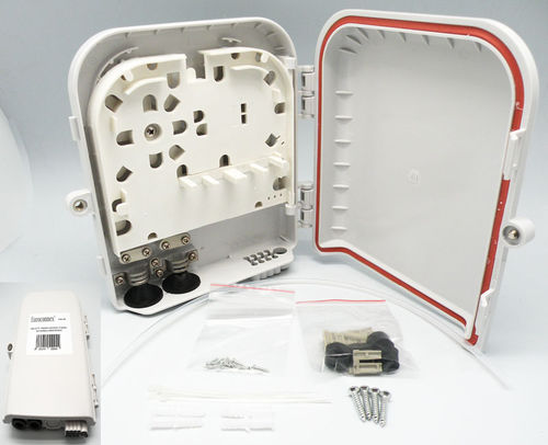 Custodia di distribuzione - 5004 - Electronic Grup, S.L - a parete / rettangolare / per fibra ottica