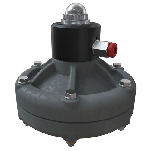 Smorzatore di pulsazione a membrana - EQUAFLUX 51  - DEBEM SRL - pneumatico / automatico / per pompa