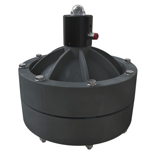 Smorzatore di pulsazione a membrana - EQUAFLUX 200   - DEBEM SRL - pneumatico / automatico / per pompa