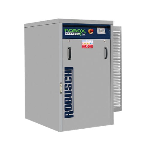 Compressore a vite - ROBOX energy series - ROBUSCHI - d'aria / con motore elettrico / fisso