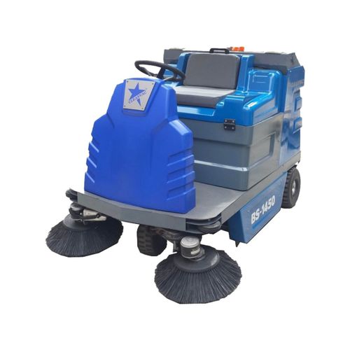 Spazzatrice uomo a bordo - BS series - CLEANVAC - a batteria / da esterno / per strade