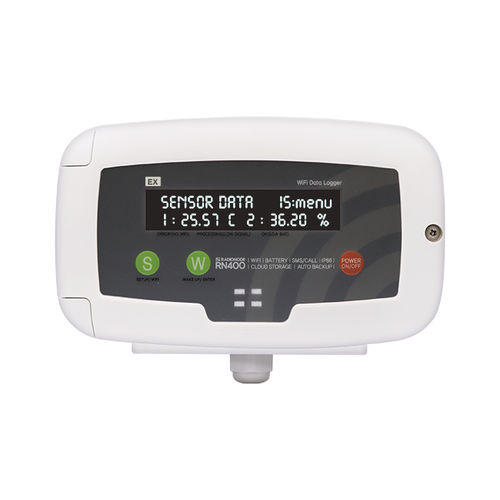 Registratore di dati di temperatura e umidità - H2EX - Dekist - apriporta / WiFi / Pt100