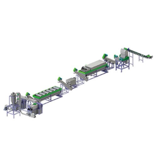 Linea di lavaggio ad acqua - QXB series  - Chengdu PURUI Polymer Engineering Company - automatica / di film / per sacchi
