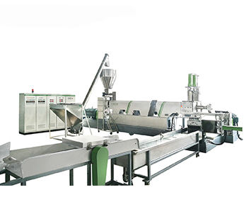 Unità di riciclaggio per PE - SJ200/200 - Chengdu PURUI Polymer Engineering Company - per HDPE / per PP / con granulazione