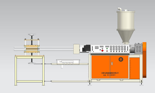 Linea di estrusione con raffreddamento ad acqua - POM - Wuxi JKS Machinery Manufacturing Co.,Ltd - monostrato / per tubi / per PVC