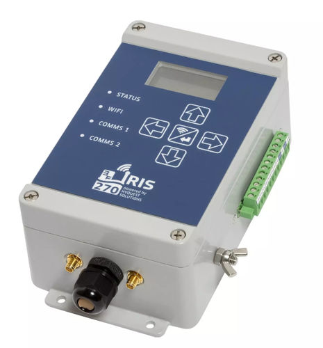 Registratore di dati di portata - iRIS 270 - KISTERS - HyQuest Solutions - di potenza / senza fili / WiFi
