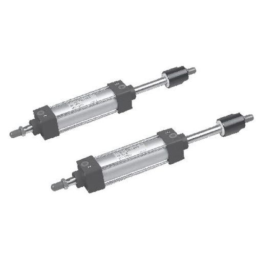 Cilindro pneumatico - AL - Jufan Industrial Co., Ltd. - a doppio stelo / a doppio effetto / industriale
