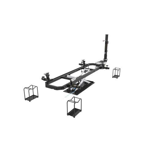Banco prova allineamento 10 tonnellate - QB4000 - SDMR UG - 3 tonnellate / con sollevatore / con braccio di trazione