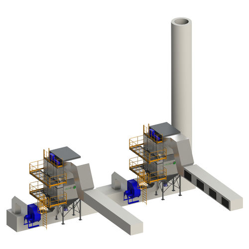 Unità di aspirazione industriale - Greenex Eco - fissa