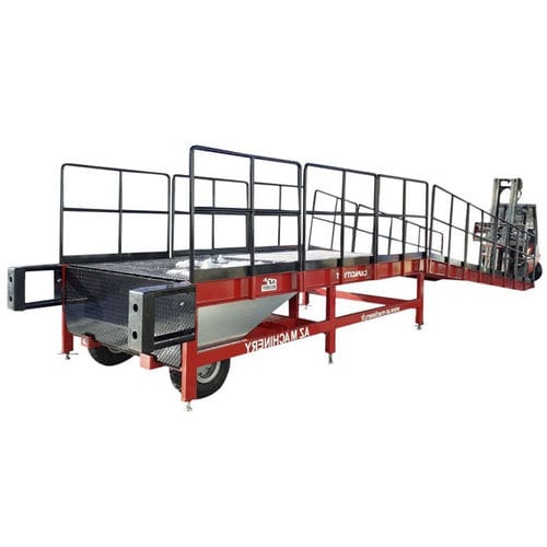 Rampa di carico per magazzino - FORMATION 2020 - AZ RAMP - per pontile / per carrello elevatore / per trasporto pesante