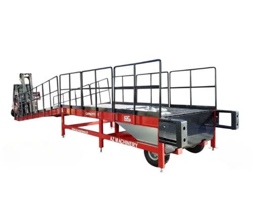 Rampa di carico per cuscinetti - FORMATION 2020 - 8T - AZ RAMP - per camion / per pontile / fissa