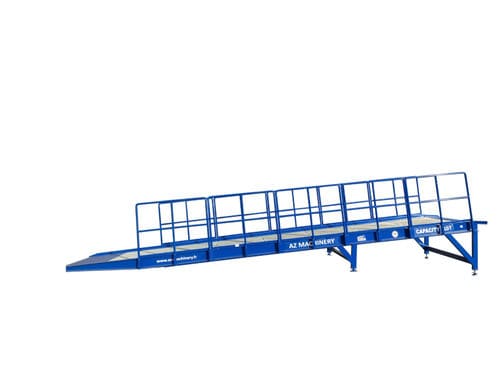 Rampa di carico per piattaforma - PRIME FIX 10-12 RL - AZ RAMP - per movimentazione / container / idraulica