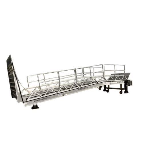 Rampa di carico per piattaforma - STAR- 8T-FULL GALVA - AZ RAMP - per movimentazione / per pallet / mobile