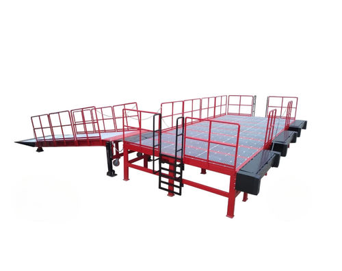 Rampa di carico di gas - DISPATCH 3-11.9-9.1-6T - AZ RAMP - per bombole / per piattaforma / per la logistica
