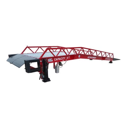 Rampa di carico per pompa - STAR-15T - AZ RAMP - per carrello elevatore / di vassoi / per bordo