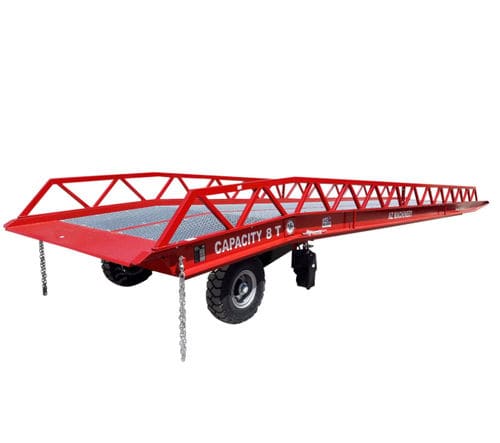 Rampa di carico per container - EASY XL-8 LS - AZ RAMP - per camion / per carrello elevatore / per rimorchio