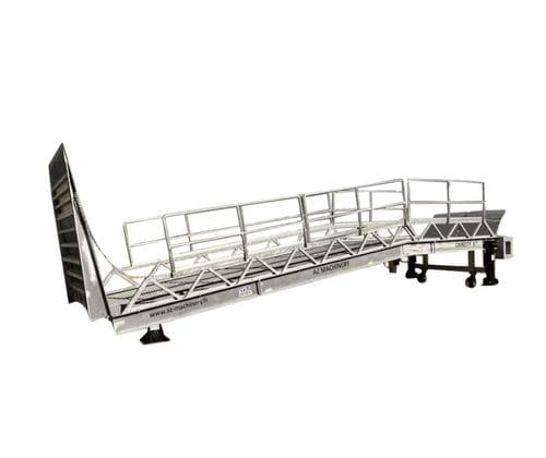 Rampa per pallet - STAR- 12T-FULL GALVA - AZ RAMP - per piattaforma / ad uso industriale / per magazzino