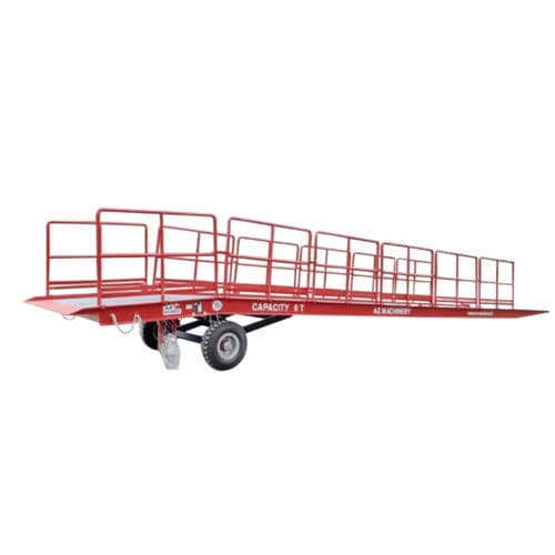 Rampa di carico per pontile - EASY XL-12-RL - AZ RAMP - mobile / idraulica / galvanizzata