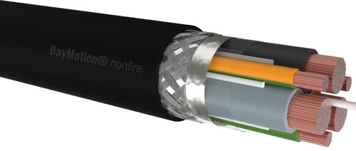 Cavo elettrico di connessione - BayMotion® nonfire soilblack - Bayerische Kabelwerke - di alimentazione / isolato / antifiamma