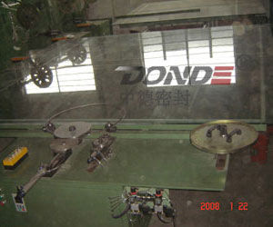 Macchina per bobinaggio per guarnizioni di tenuta - ZD-M2500 - cixi zonde sealing and gasket.co.,Ltd - semiautomatica