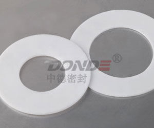 Guarnizione piatta - ZD-G1600 - cixi zonde sealing and gasket.co.,Ltd - PTFE / in MDF / montata su flangia
