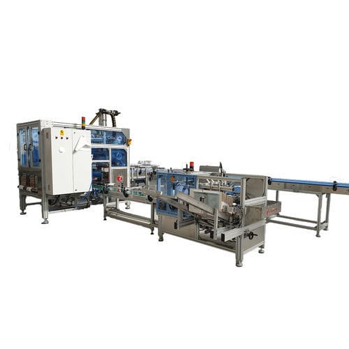 Incartonatrice a carico dall'alto - TURBEY PACKING MACHINERY - completamente automatica / per bottiglie