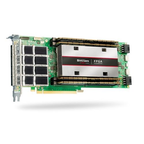 Scheda FPGA Mini PCIe - XUP-VV8 - BittWare - con processore I/O