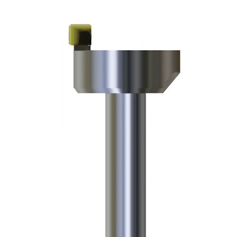 Utensile di fresatura a spianare - EURACRYL PL-FU DIA - EURACRYL GmbH - a codolo / a inserti / di finitura