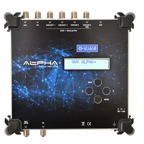 Amplificatore di segnale - WWK Alpha+ - TELMOR - di potenza / ottico / di distribuzione