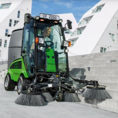 Spazzatrice uomo a bordo - City Ranger 2260 - EGHOLM - montata su veicolo / idraulica / per strade