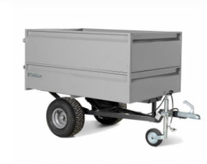 Rimorchio con cassone ribaltabile - Park Ranger 2150 - EGHOLM - per contenitore / per attrezzatura industriale / trainato