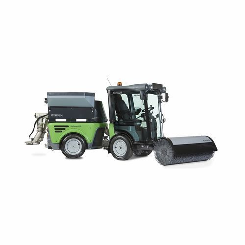 Spazzatrice uomo a bordo - City Ranger 3070 - EGHOLM - elettrica / spazzaneve