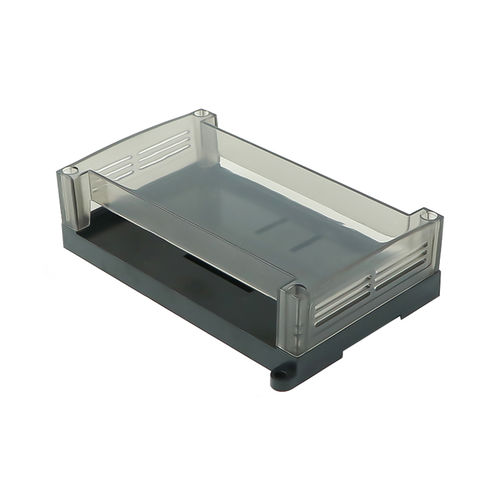 Scatola per guida DIN - AK-P-38 - SZOMK ELECTRONICS - rettangolare / PLC / per morsetto componibile